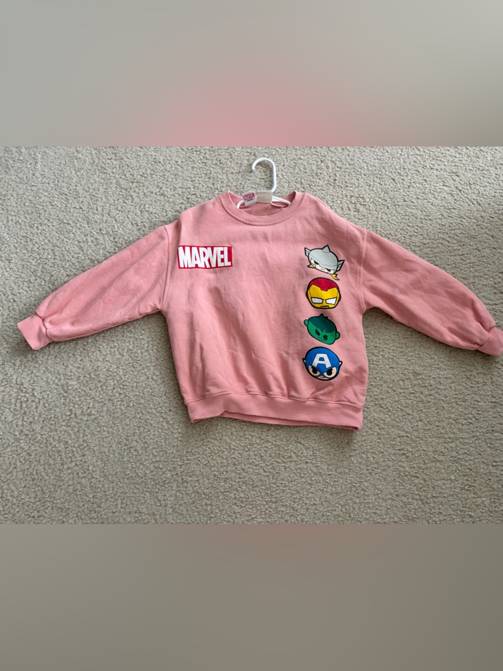 Zara Marvel Crewneck Sweatshirt